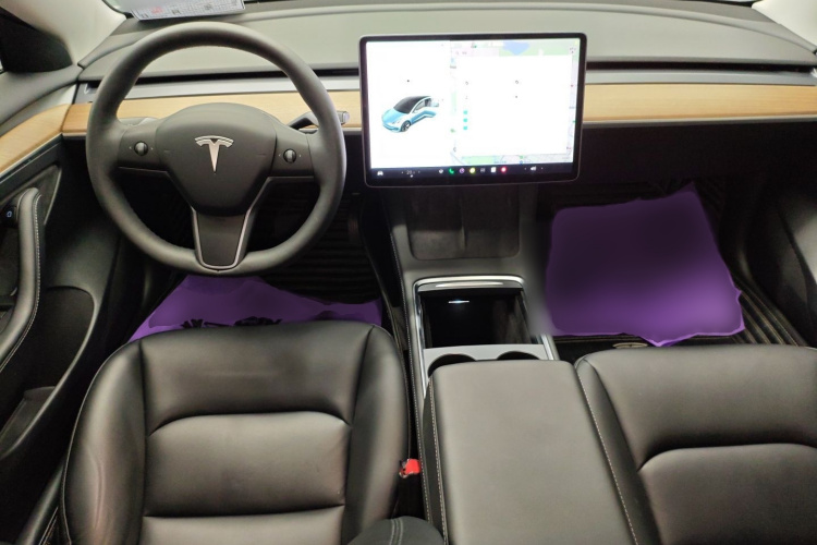 特斯拉 Model 3 2021款 标准续航后驱升级版中控内饰7002