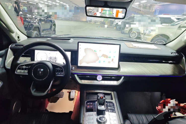 坦克500 2022款 3.0T 运动版 造境型 7座中控内饰12