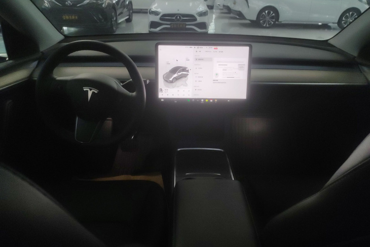 特斯拉 Model Y 2022款 改款 长续航全轮驱动版中控内饰12
