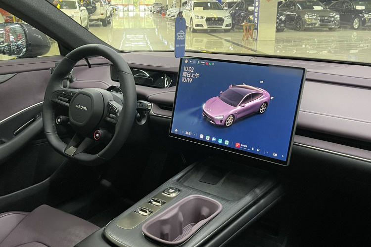 小米汽车 小米SU7 2024款 后驱长续航智驾版中控内饰7002