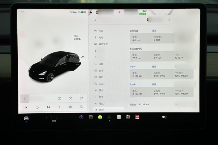 特斯拉 Model 3 2021款 标准续航后驱升级版 3D6局部细节14