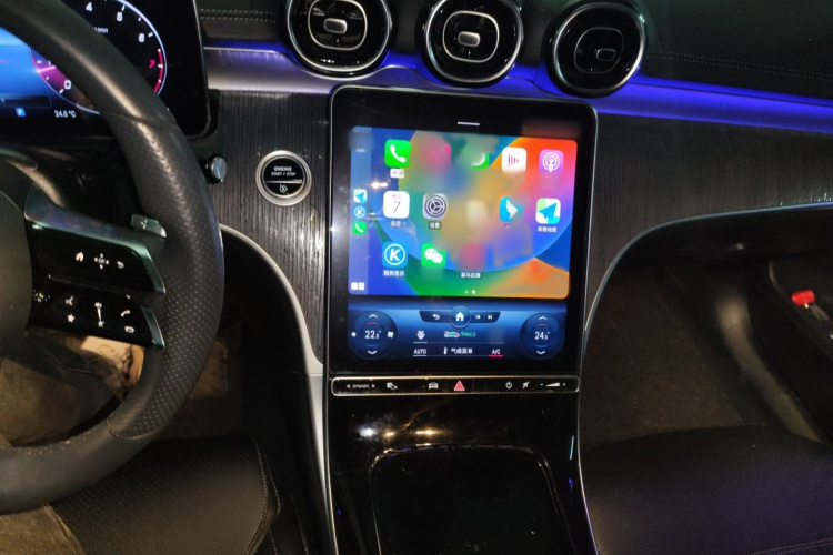 奔驰C级 2022款 C 200 L 运动版局部细节16