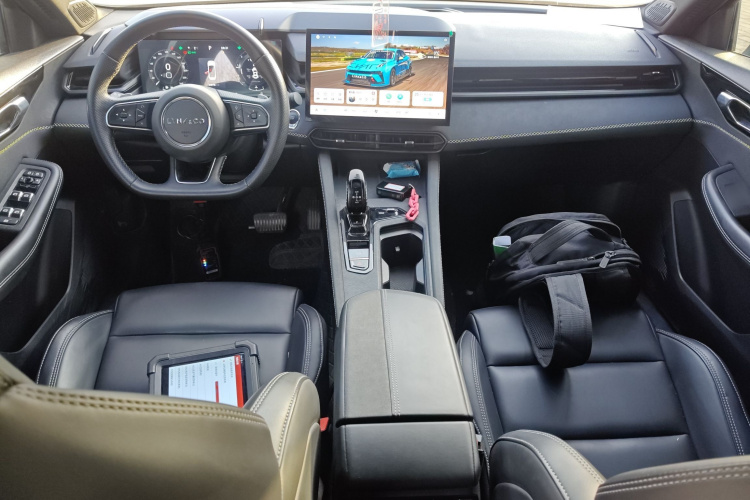 领克03 2023款 1.5TD DCT劲Plus中控内饰7002