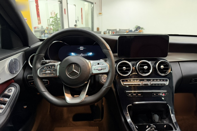 奔驰C级 2021款 C 260 星耀臻藏版中控内饰7005