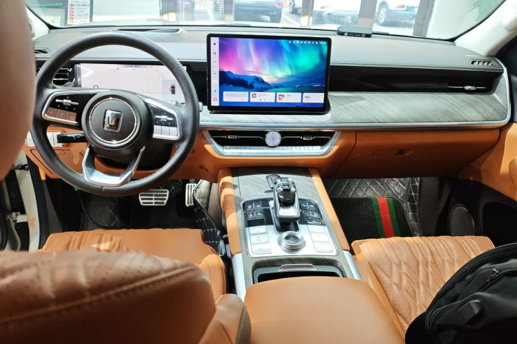 坦克500 2022款 3.0T 商务版 造境型 5座中控内饰12