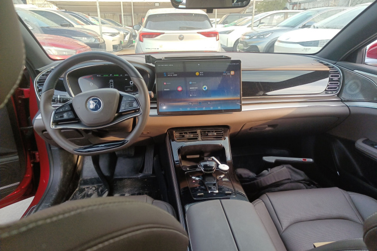 比亚迪 汉 2020款 EV 超长续航版豪华型中控内饰12