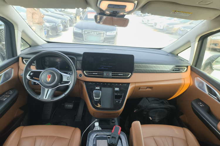 红旗HQ9 PHEV 2024款 2.0T 四驱商务版中控内饰12