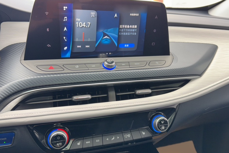 别克 微蓝6 2019款 互联智享型中控内饰7007