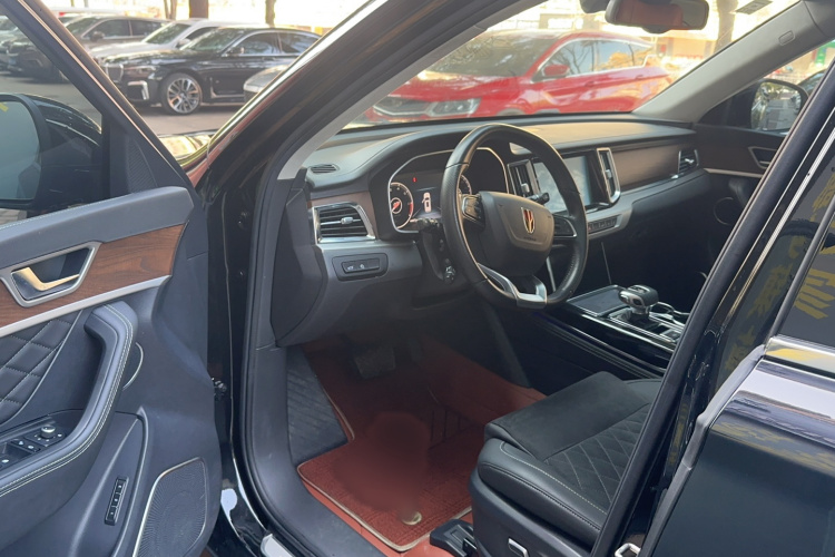 红旗HS7 2021款 2.0T DCT两驱智联旗畅版中控内饰7002