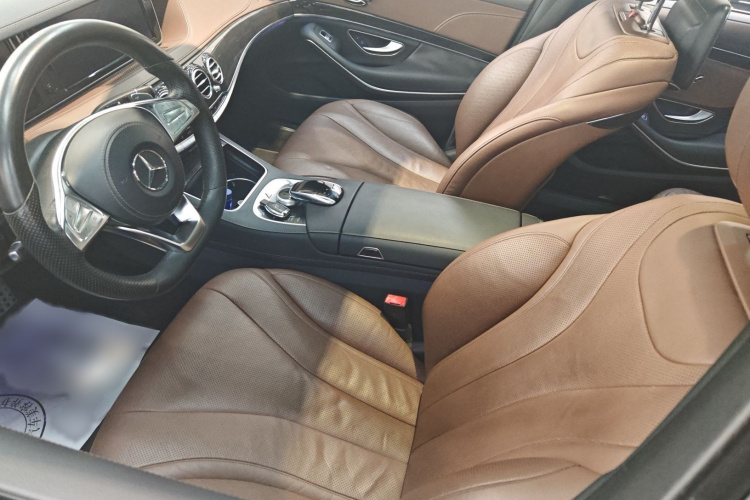 奔驰S级 2016款 S 400 L 4MATIC中控内饰7002