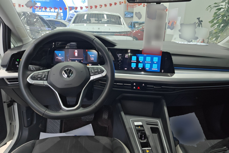 大众 高尔夫 2023款 改款 280TSI DSG Pro中控内饰12
