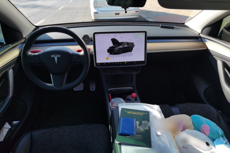 特斯拉 Model Y 2022款 后轮驱动版中控内饰12