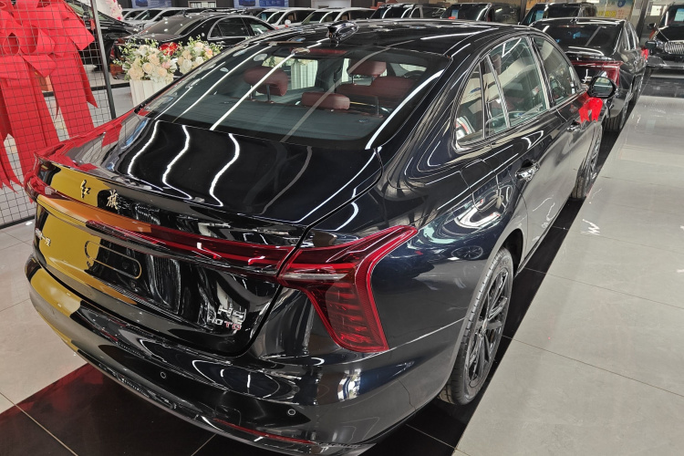 红旗H5 2025款 2.0T 自动玄影200万辆纪念版车身外观6005