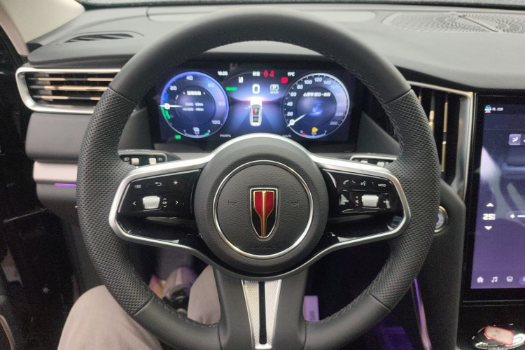 红旗HS7 PHEV 2024款 2.0T PHEV 四驱旗畅版 7座中控内饰13