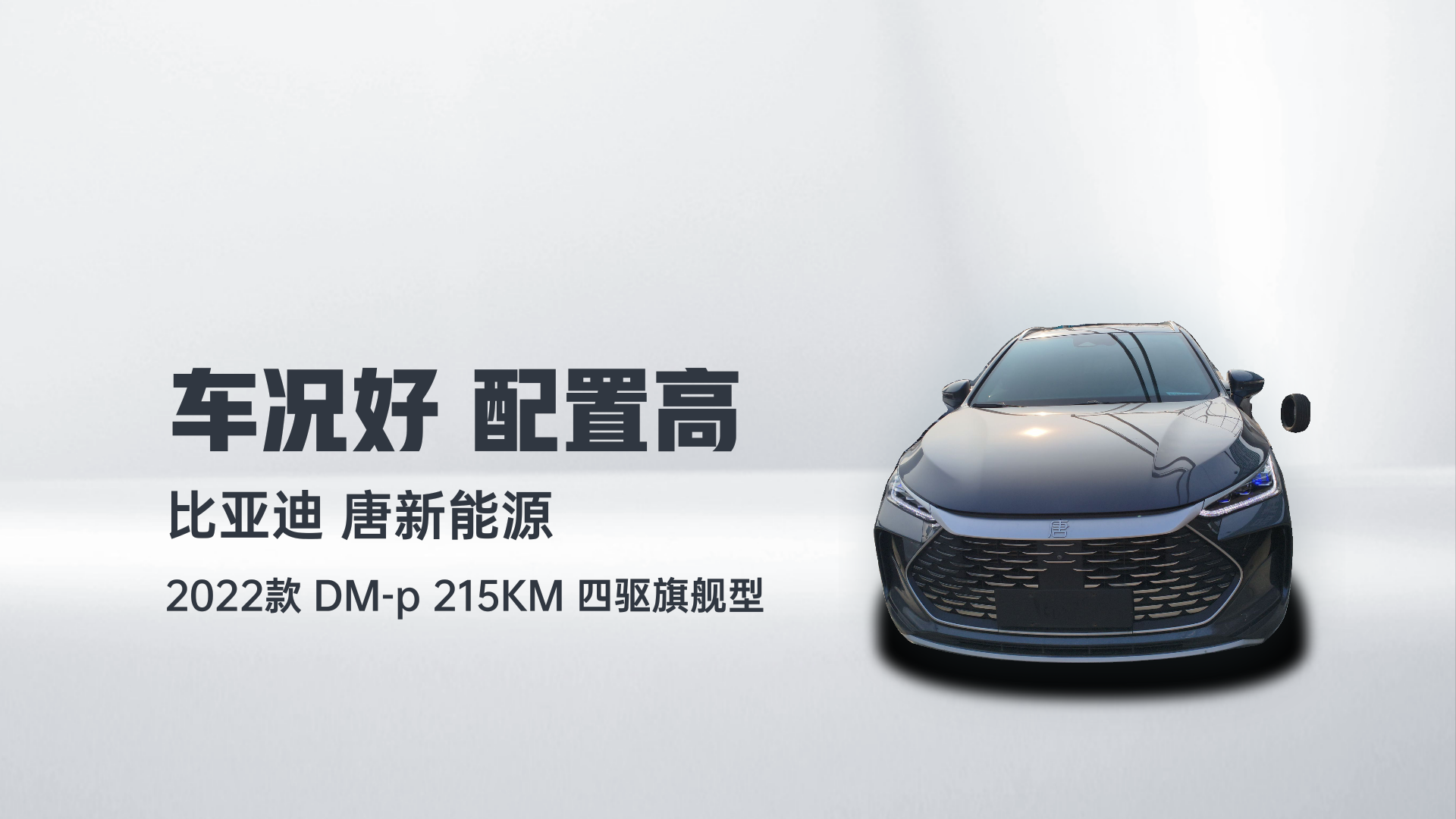 比亚迪 唐新能源 2022款 DM-p 215KM 四驱旗舰型解读2