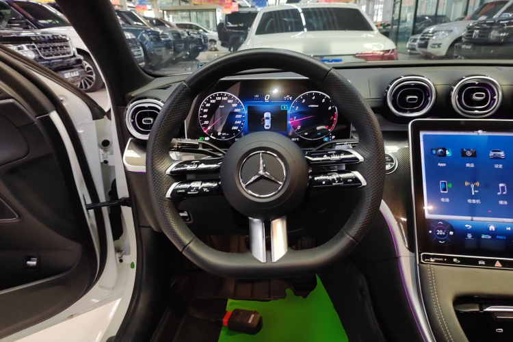 奔驰C级 2024款 改款 C 260 L 运动版中控内饰13
