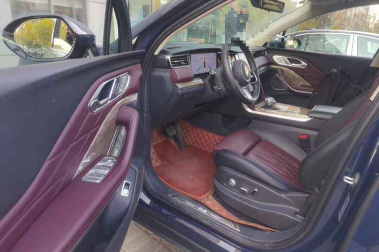 红旗HS7 2023款 2.0T 自动四驱旗畅版 六座中控内饰7003