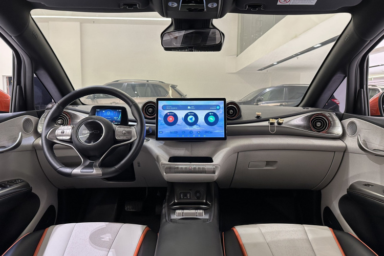 比亚迪 海豚 2021款 401km 骑士版中控内饰7001