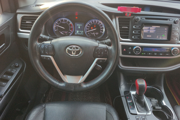 丰田 汉兰达 2015款 2.0T 四驱豪华版 7座中控内饰13