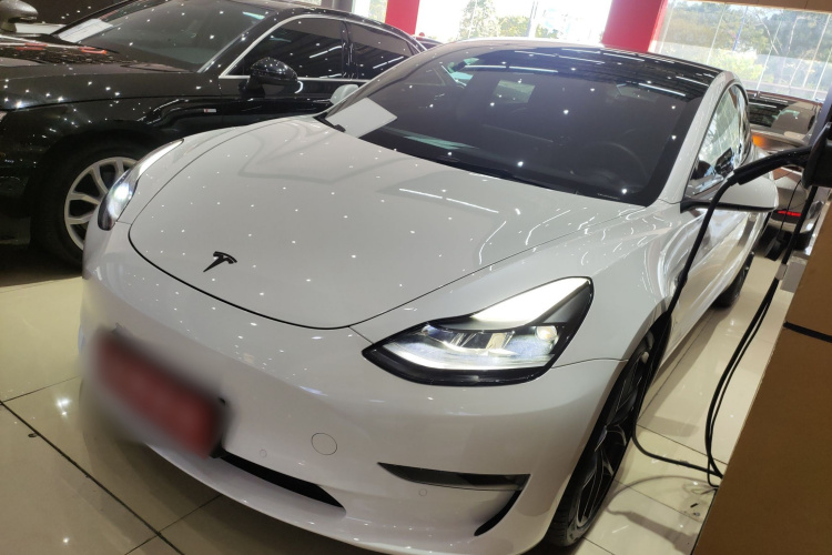 特斯拉 Model 3 2021款 Performance高性能全轮驱动版 3D6车身外观1