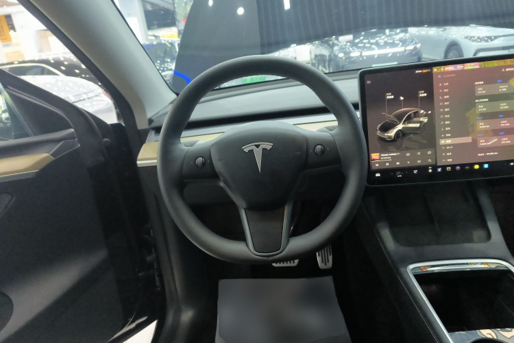 特斯拉 Model Y 2022款 改款 长续航全轮驱动版中控内饰13