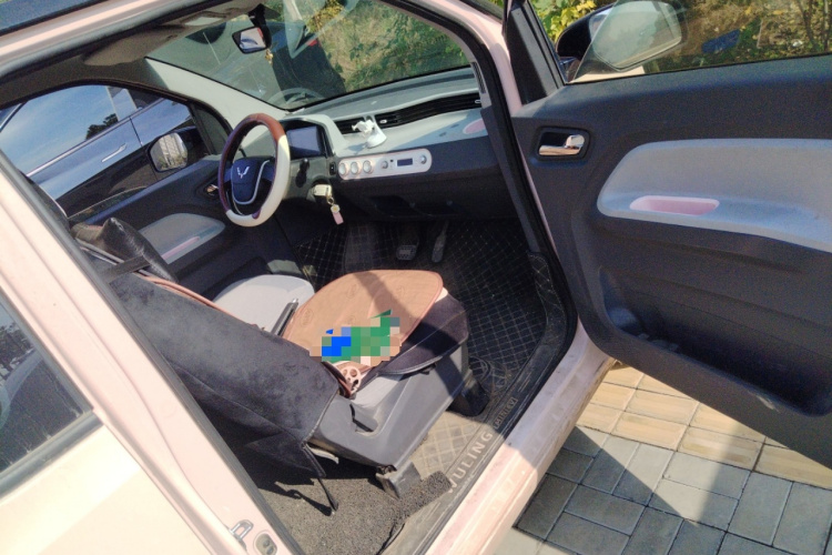 五菱汽车 宏光MINIEV 2021款 马卡龙臻享款 磷酸铁锂局部细节9005