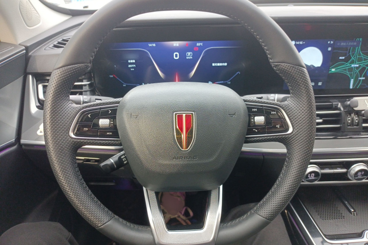 红旗HS5 2023款 2.0T 四驱旗享Pro版局部细节13