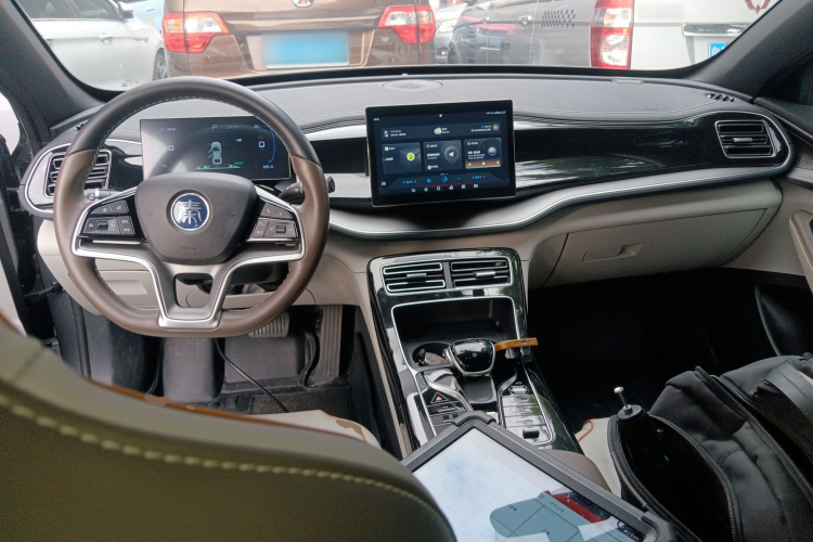 比亚迪 秦PLUS 2023款 冠军版 EV 420KM超越型中控内饰12