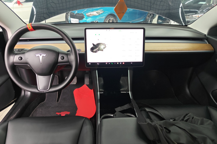 特斯拉 Model 3 2020款 改款 长续航后轮驱动版中控内饰7002