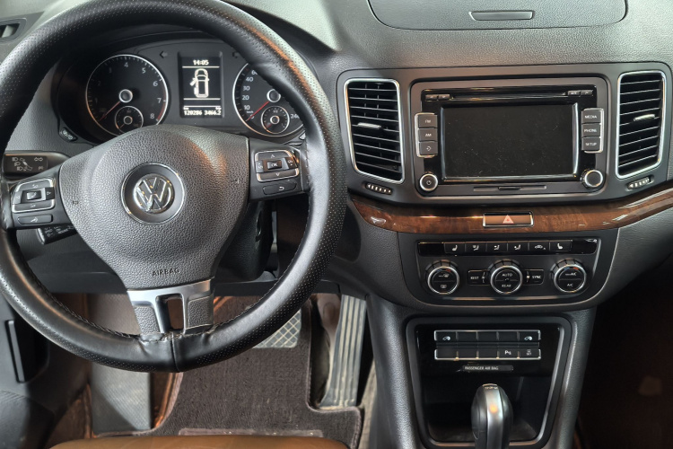 大众 夏朗 2013款 1.8TSI 舒适型中控内饰7001