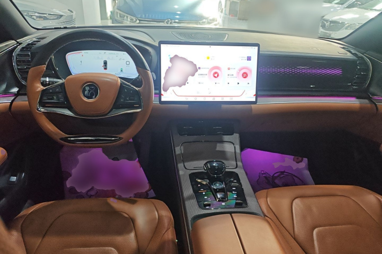 比亚迪 汉 2022款 DM-i 121KM 尊享型中控内饰12