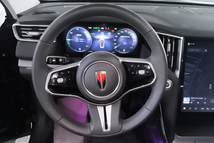 红旗HS7 PHEV 2025款 2.0T PHEV 两驱旗享版 6座中控内饰13