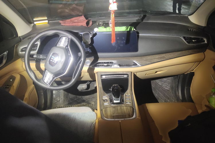 蓝电E5 2023款 1.5L DE-i 100KM畅享型 7座中控内饰12