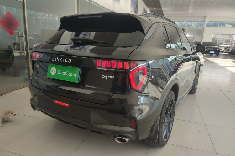 领克01 2021款 2.0TD 四驱暗夜版车身外观7