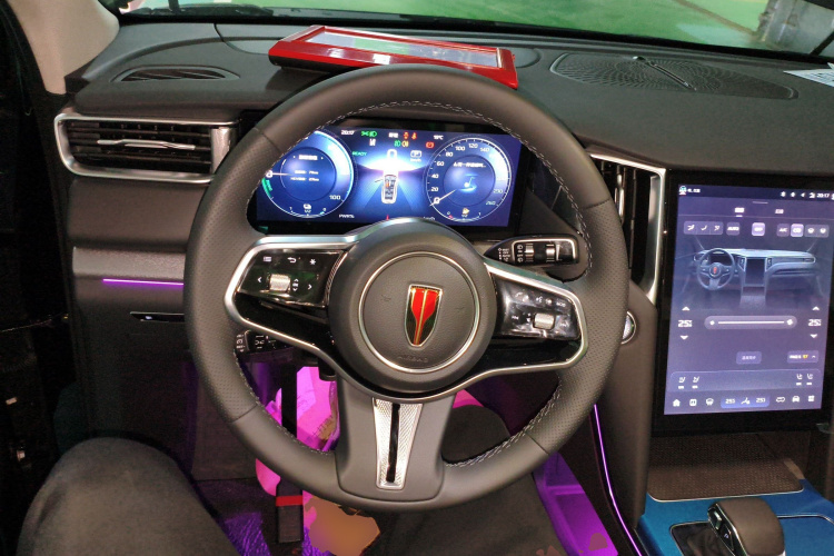 红旗HS7 PHEV 2025款 2.0T PHEV 两驱旗享版 6座局部细节13