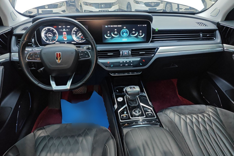 红旗HS5 2022款 改款 2.0T 智联旗享版中控内饰12