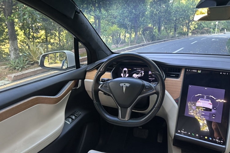 特斯拉 Model X 2019款 长续航版中控内饰7002
