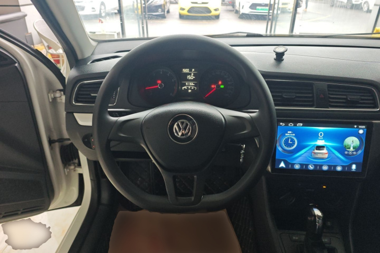 大众 朗逸 2017款 1.6L 自动风尚版中控内饰13