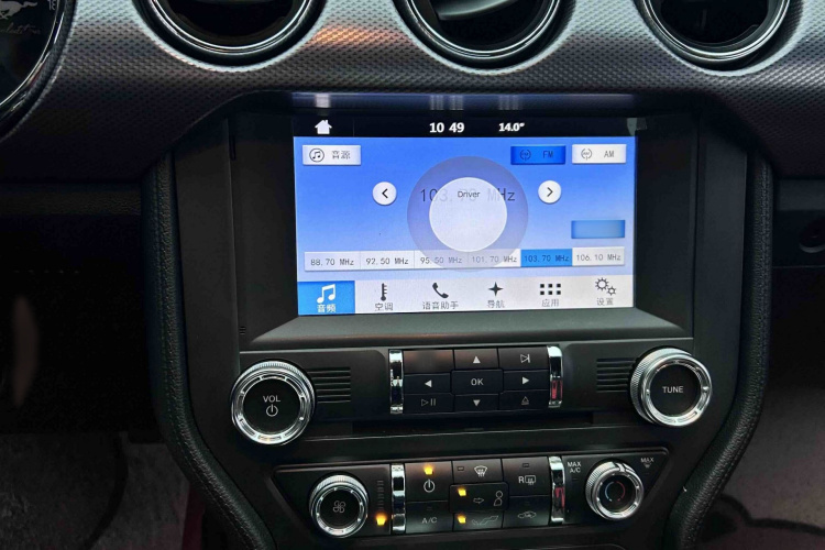 福特 Mustang  2.3T 性能版中控内饰7005
