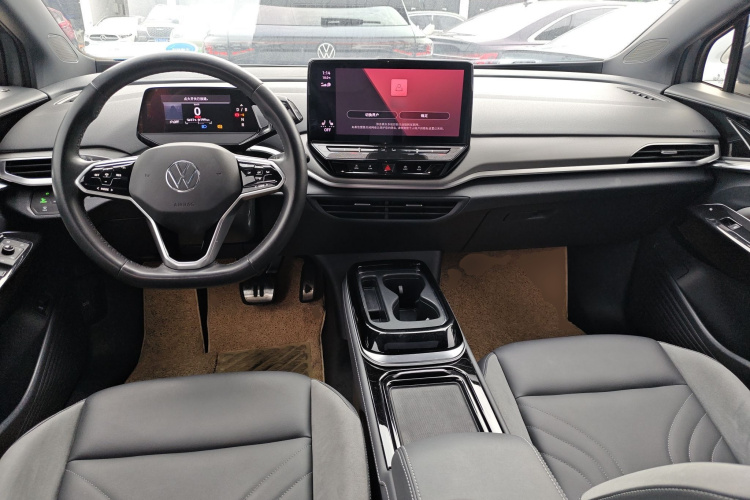 大众 ID.4 CROZZ 2021款 长续航Lite PRO两驱版中控内饰12