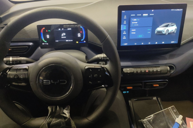 比亚迪 海鸥 2025款 305km 活力版中控内饰12