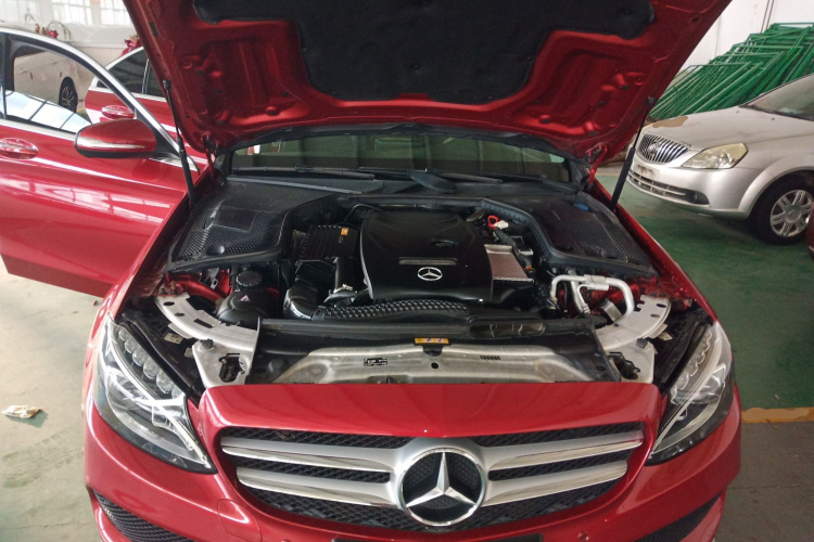 奔驰C级 2017款 改款 C 180 L 时尚型运动版机舱底盘24