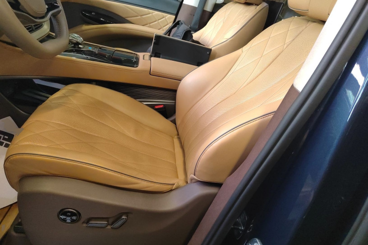 腾势D9 2022款 DM-i 970 四驱旗舰型中控内饰19