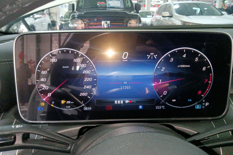 奔驰C级 2023款 C 200 L 运动版局部细节14