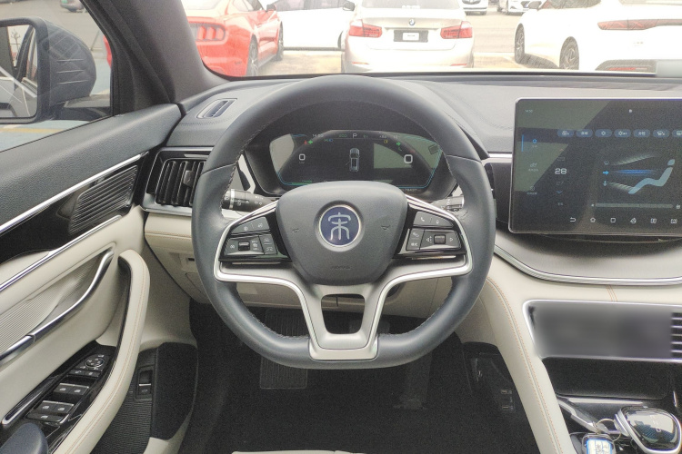 比亚迪 宋PLUS新能源 2021款 DM-i 51KM 尊荣型中控内饰13