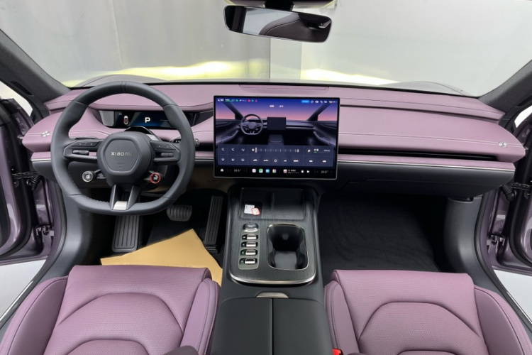 小米汽车 小米SU7 2024款 后驱超长续航高阶智驾Pro版中控内饰7002