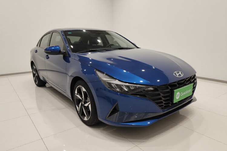 现代 伊兰特 2021款 1.5L CVT GLX精英版车身外观3