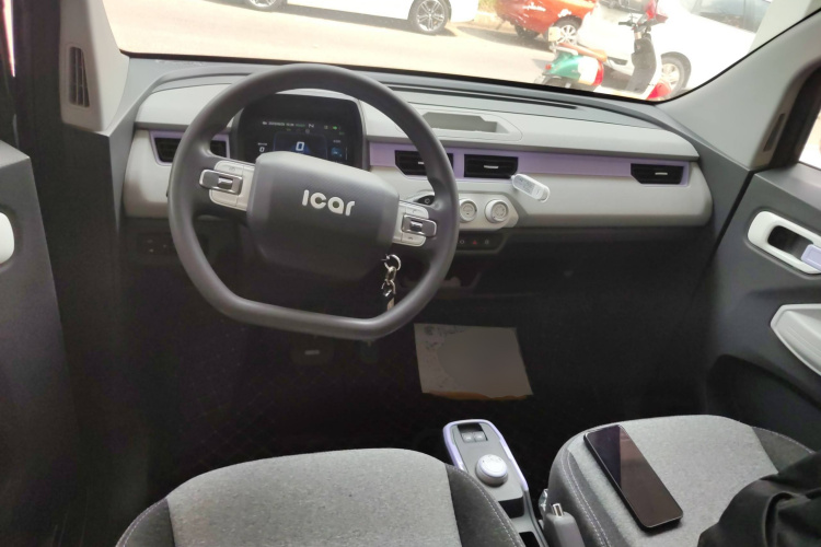 奇瑞新能源 QQ冰淇淋 2022款 170km 圣代 磷酸铁锂中控内饰7002