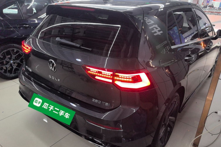 大众 高尔夫 2023款 改款 280TSI DSG R-Line Lite车身外观7