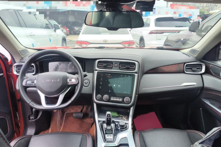 领克01 2017款 2.0T 四驱劲Pro版中控内饰7002